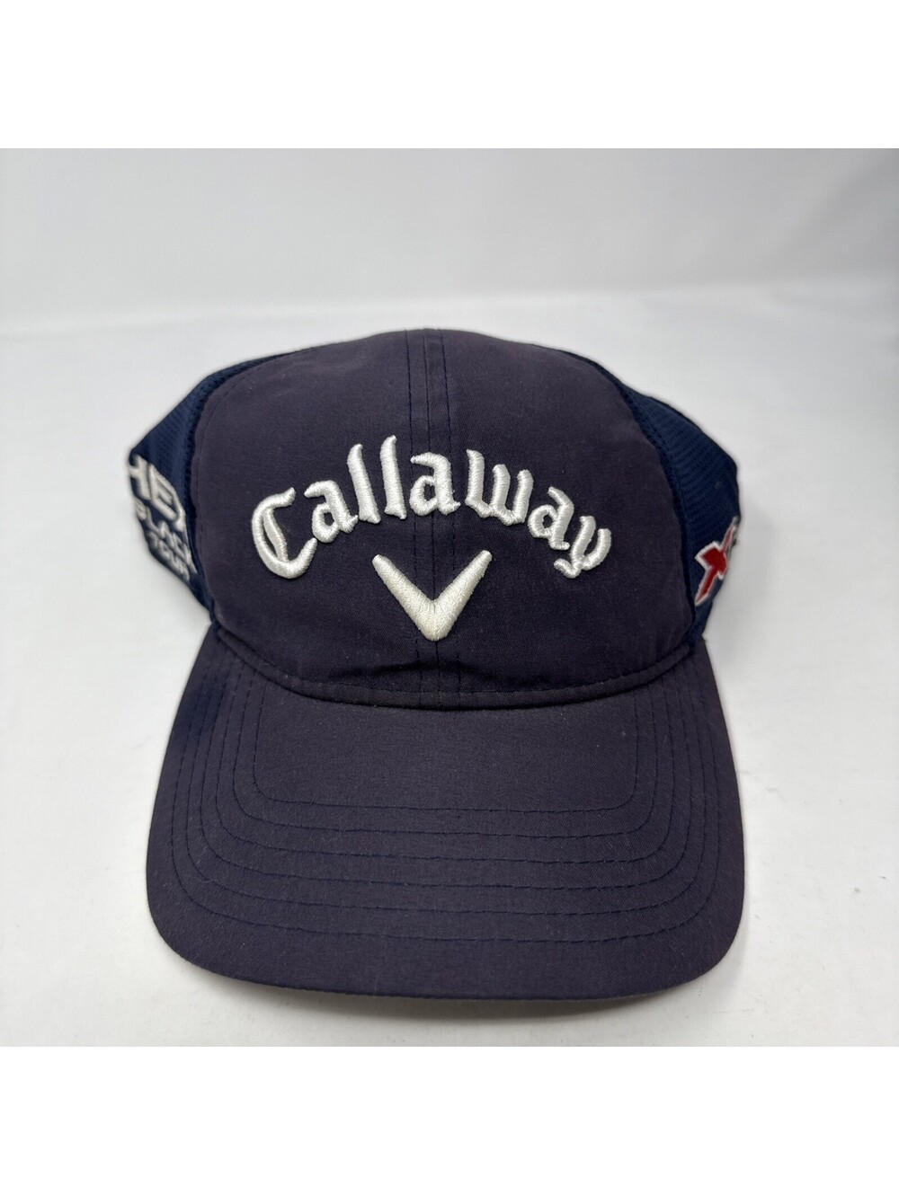 Callaway HEX Black Tour X HOT Odyssey Golf Hat Cap Men's Adjustable Navy